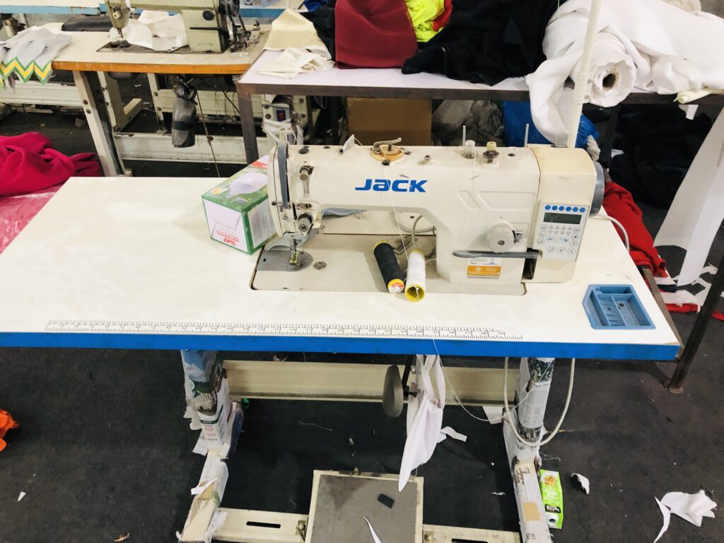 Stitching Area