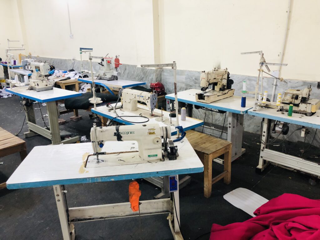 Stitching Area